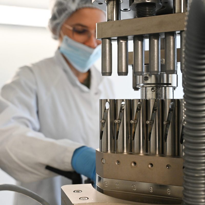 Businessfoto von Pharmaproduktion